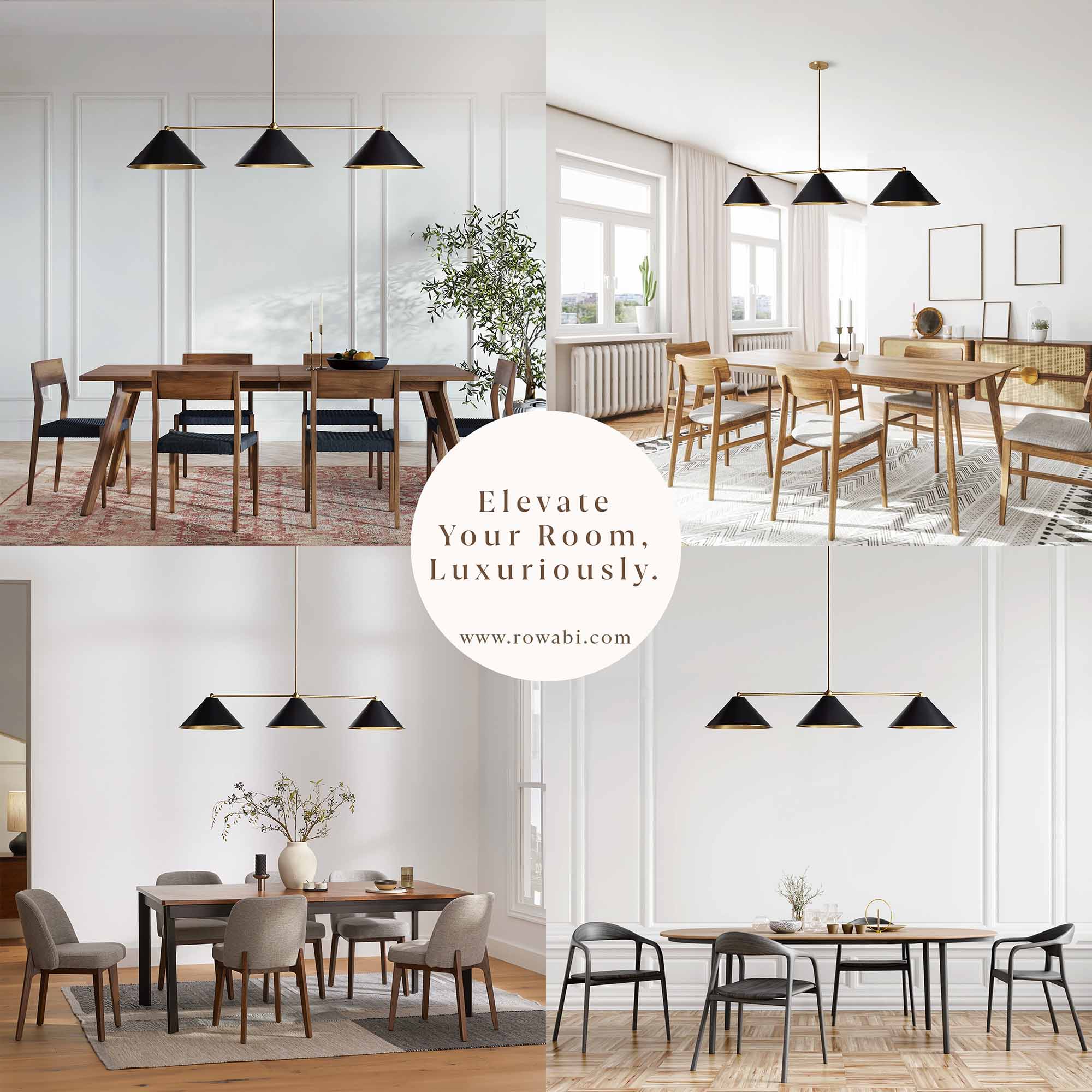Calista Three Light Pendant