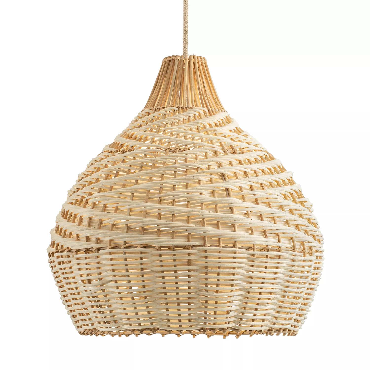 grandeur rattan pendant light