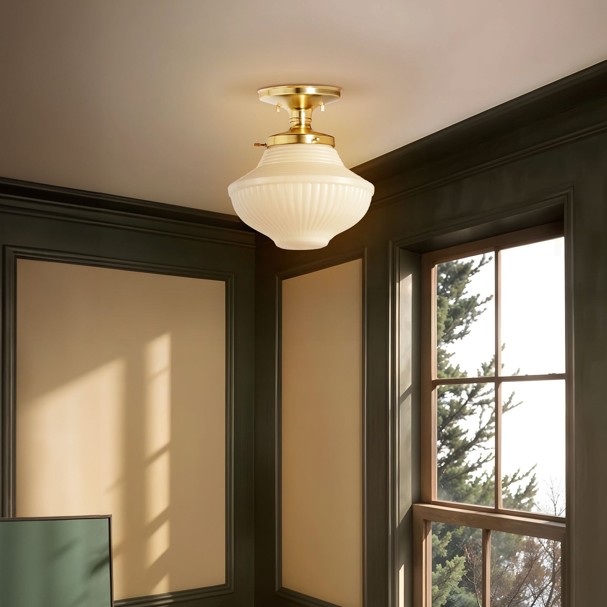 june everly flush mount for kitchen zoom in