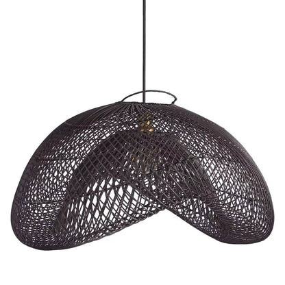 lucian rattan pendant light