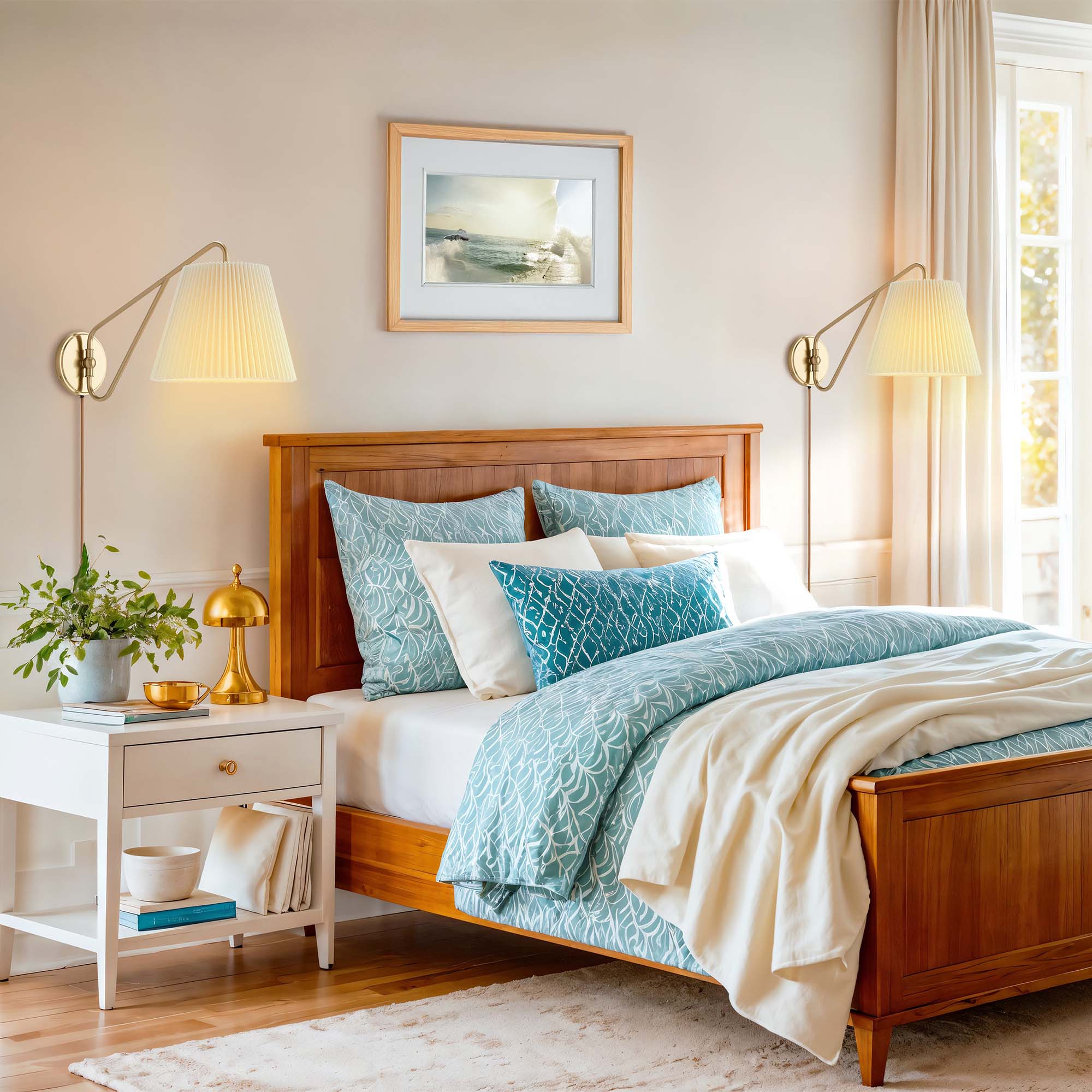 Modern Eva Swing-Arm Sconce