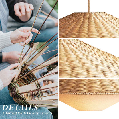 Sunny Rattan Pendant Light